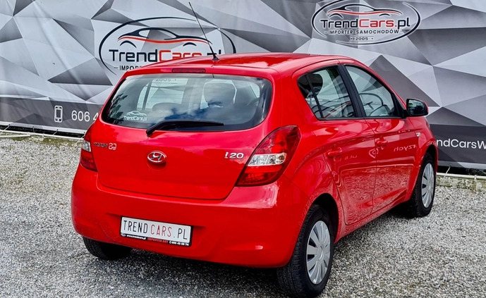 Hyundai i20 cena 19990 przebieg: 154000, rok produkcji 2012 z Wałbrzych małe 407
